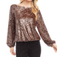 Karen Kane - Sequin Boatneck Top