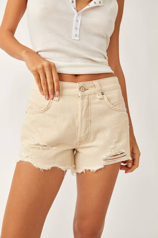 Free People - Short Jeans Agora ou Nunca