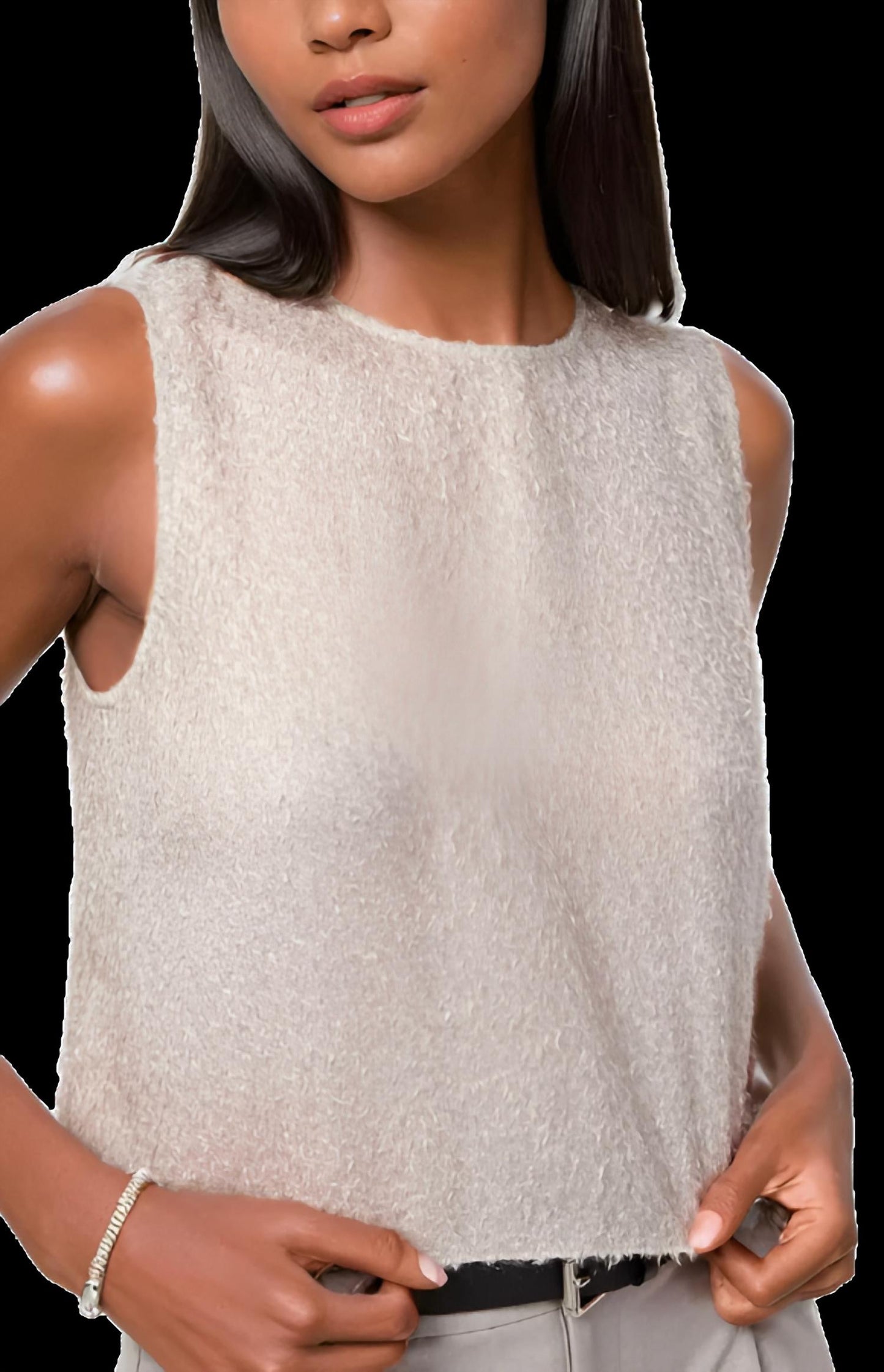 Cami Nyc - Romily Metallic Silk Chiffon Top