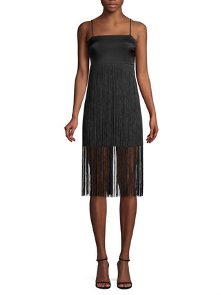 Ramy Brook - Vestido de coquetel curto com franjas Rikki