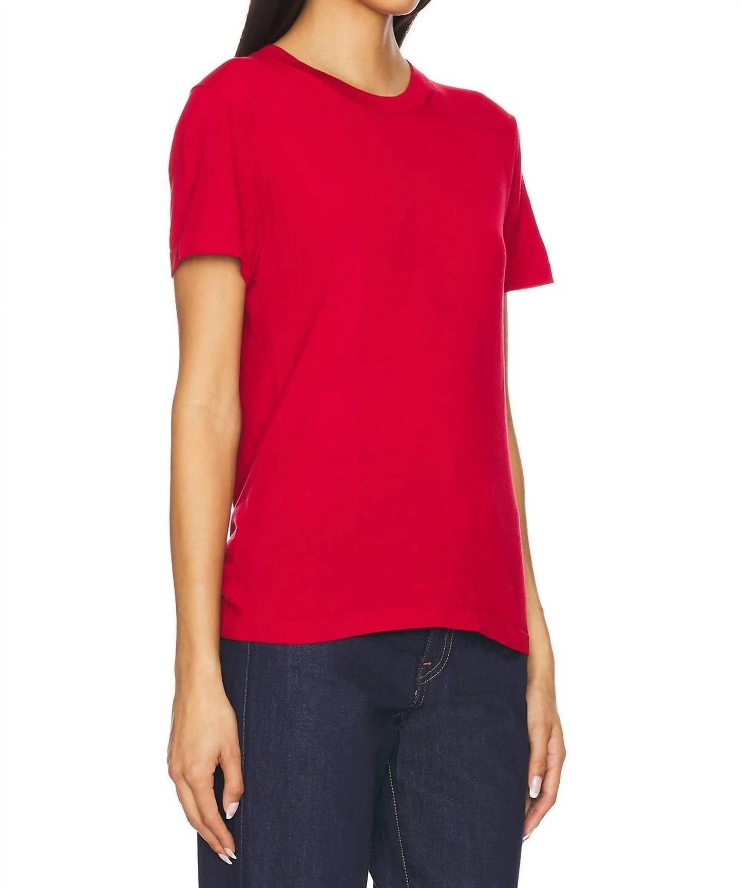 Enza Costa - Silk Knit Perfect Tee