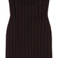 Alexander Mcqueen - Pinstriped Mini Dress