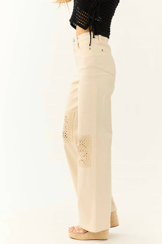 Judy Blue - Burlington Crochet Patch Jean