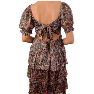 Buddylove - Vestido longo com babados Maia