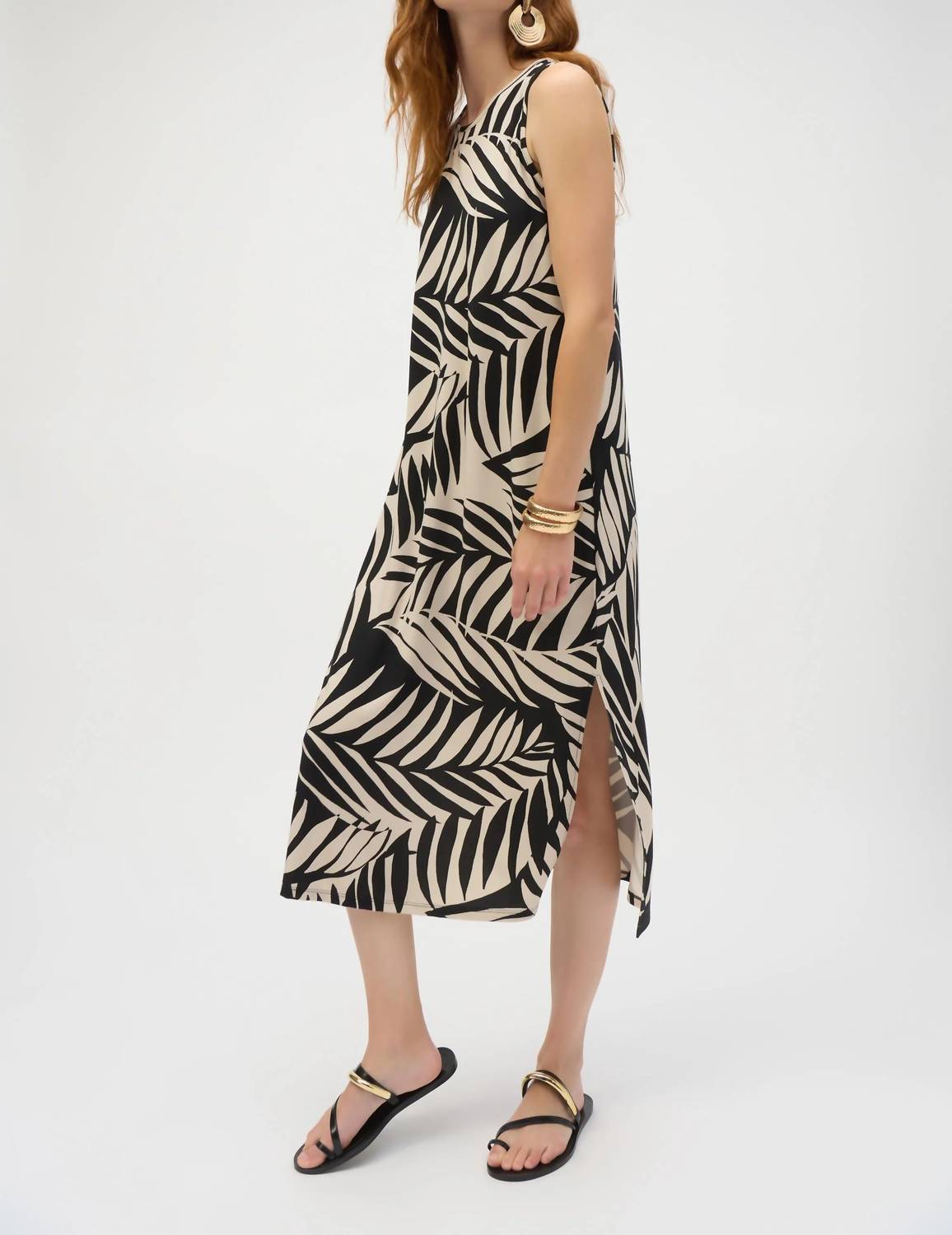 Joseph Ribkoff - Tropical Print Midi Dress