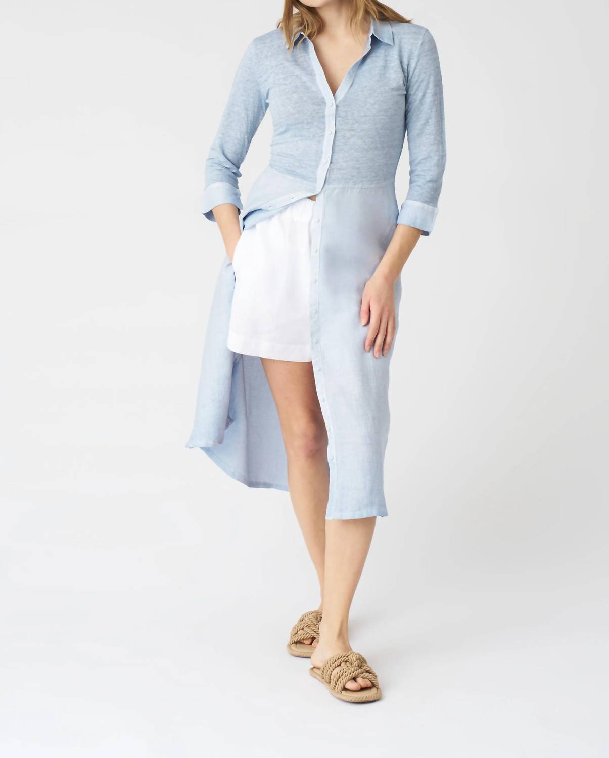 120% Lino - Kat Shirt Dress