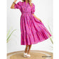 Style Usa - Ruffle Smocked Midi Dress