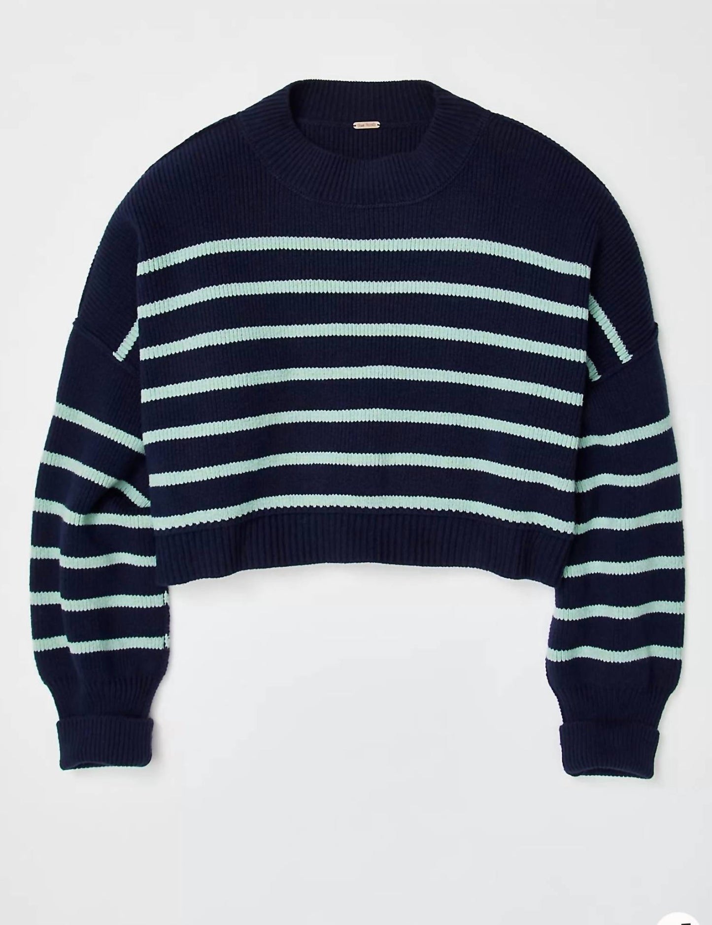 Free People - Easy Street Stripe Crop Pullover