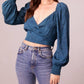 Free People - Camille Crossover Top