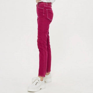 Topshop - Jeans Motocicleta Jamie de perna reta e tornozelo
