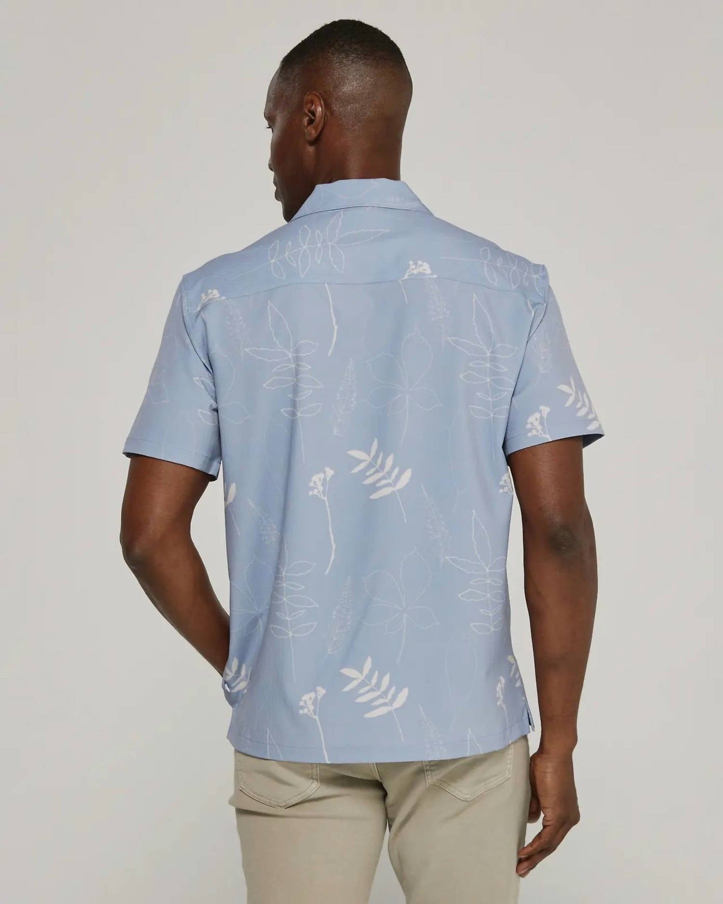 7Diamonds - Ciro Camp Stretch Seersucker Camp Shirt