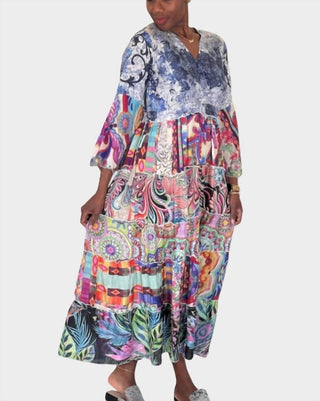 Johnny Was - VESTIDO DIBBLE EM CAMADAS