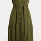Polo Ralph Lauren - Belted Tiered Shirtdress