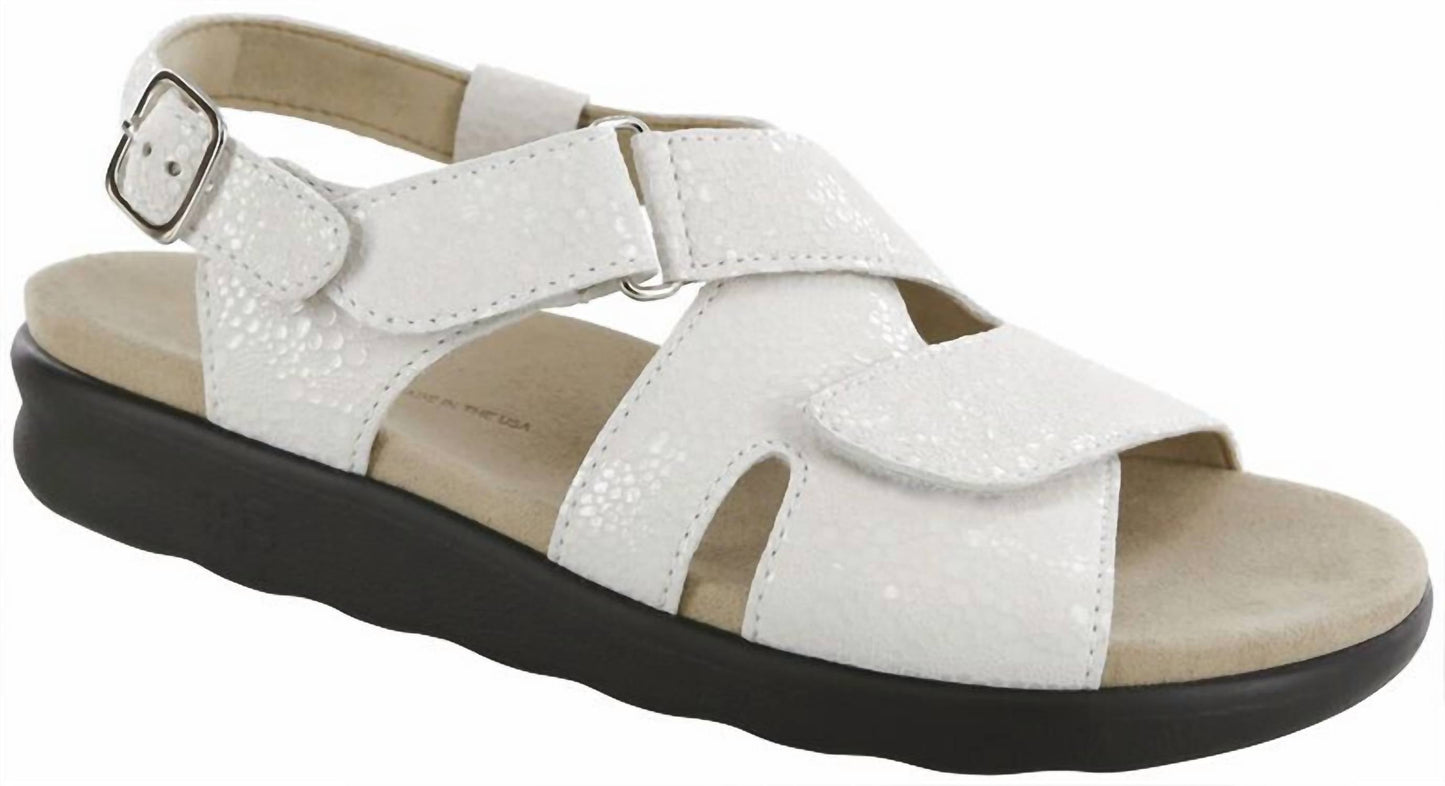 Sas - Women's Huggy Cross Strap Sandal