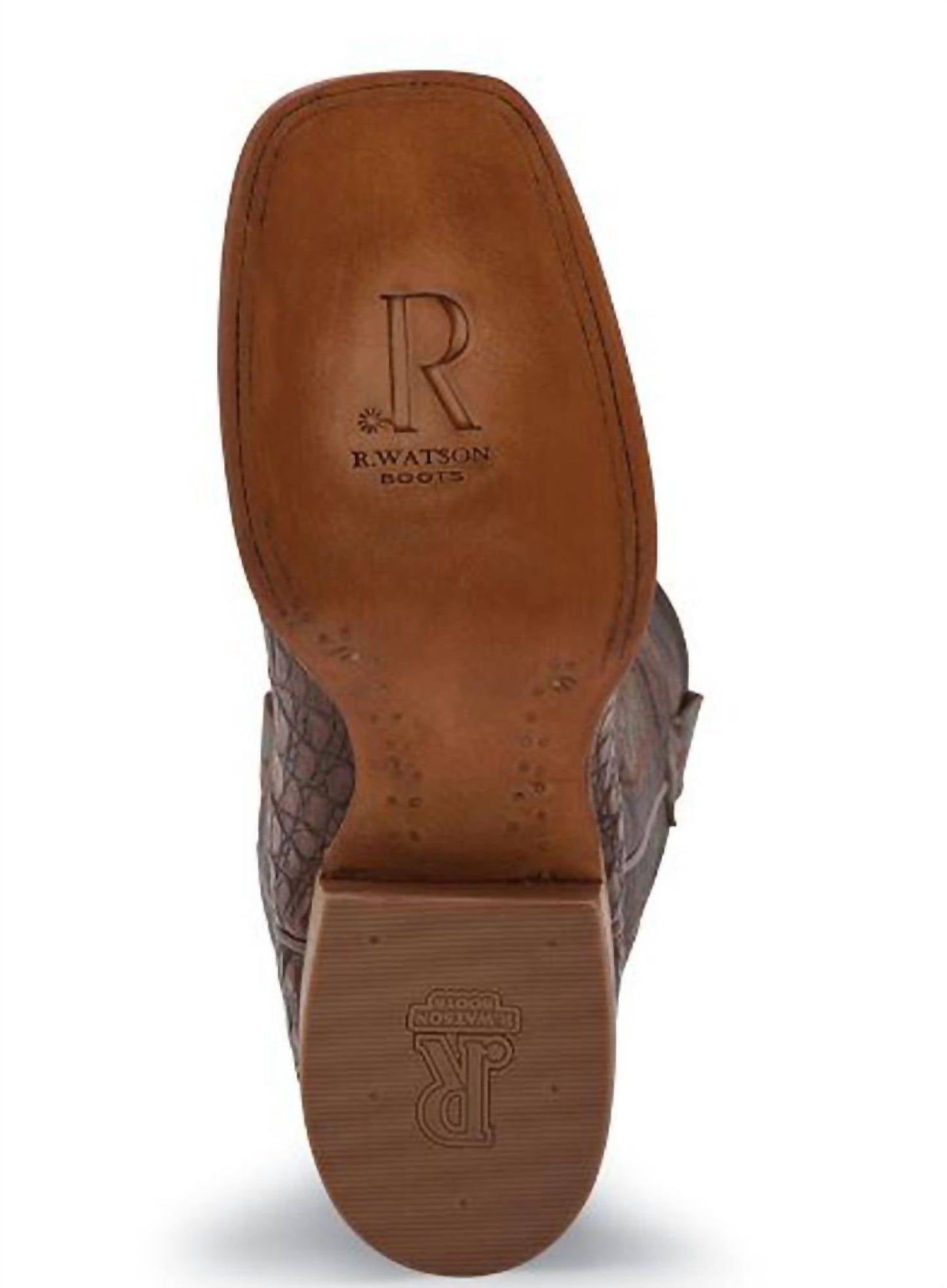 R Watson Boots - Men's Cognac Goat Western Boots