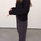 Aemi + Co - Ribbed Knit Slouchy Sweater