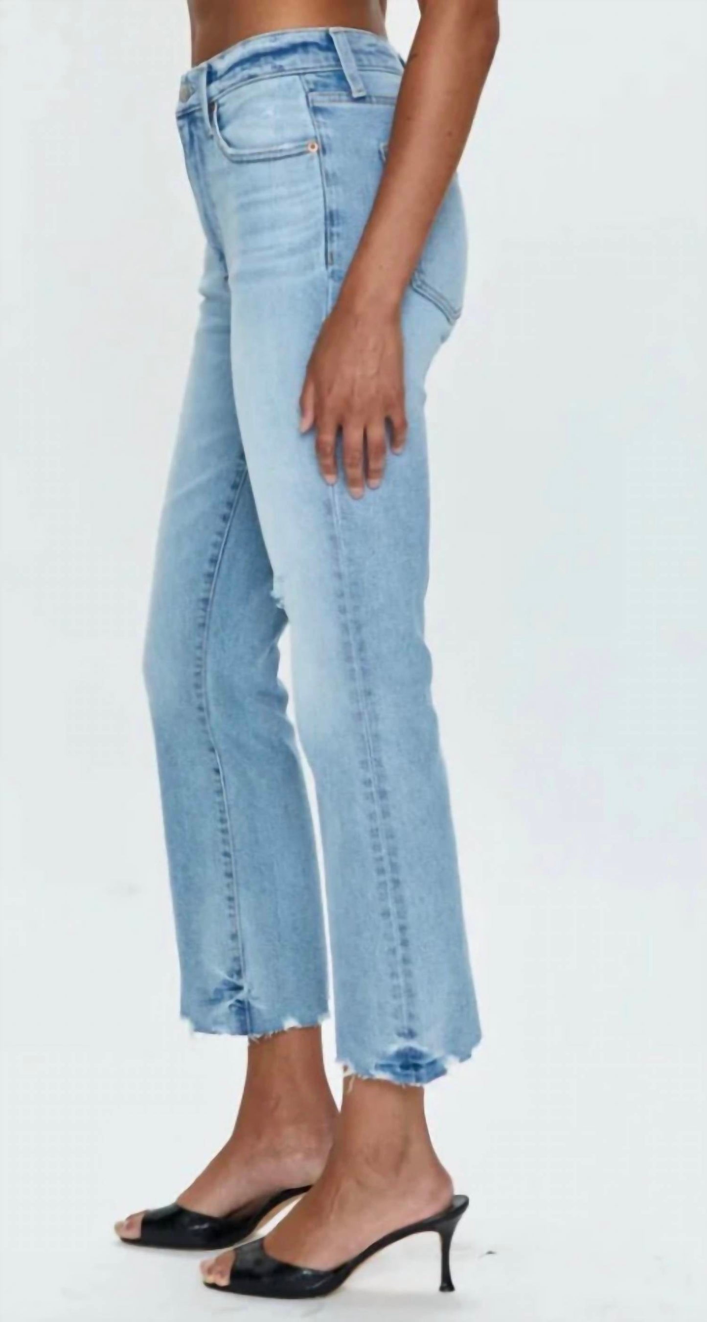 Pistola - LENNON HIGH RISE CROP BOOT JEAN