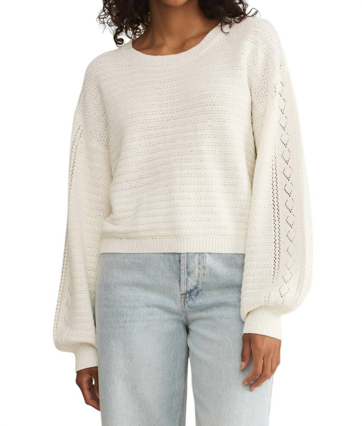 Z Supply - Whitney Crochet Sweater