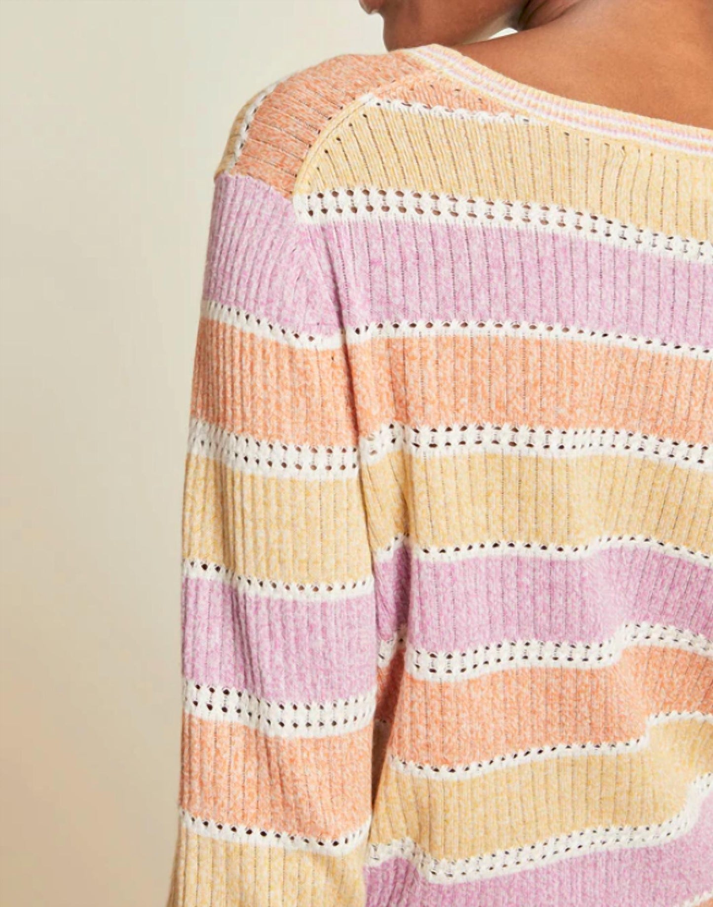 Veronica Beard - RAIMI COLOR-BLOCKED PULLOVER SWEATER