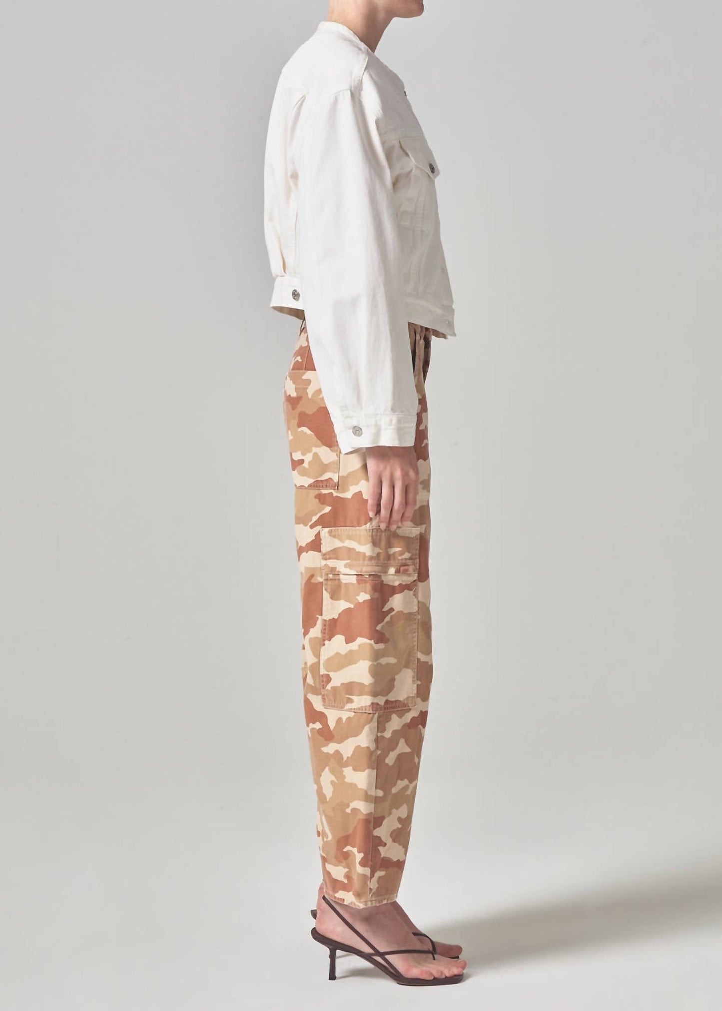 Citizens Of Humanity - Marcelle Low Slung Easy Cargo Jeans