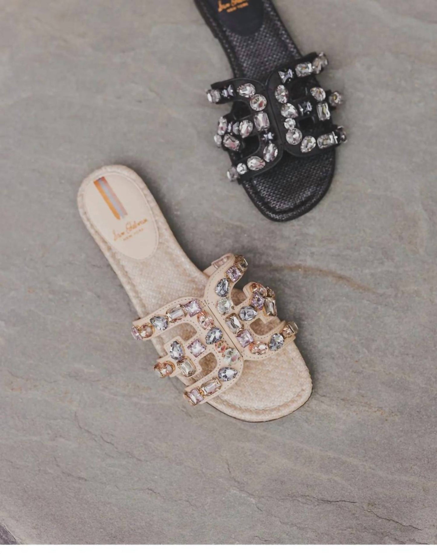 Sam Edelman - Women's Bay Embellished Slide Sandal
