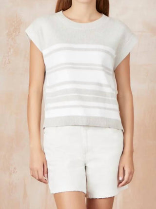 &amp;Isla - CAMILA STRIPE TEE