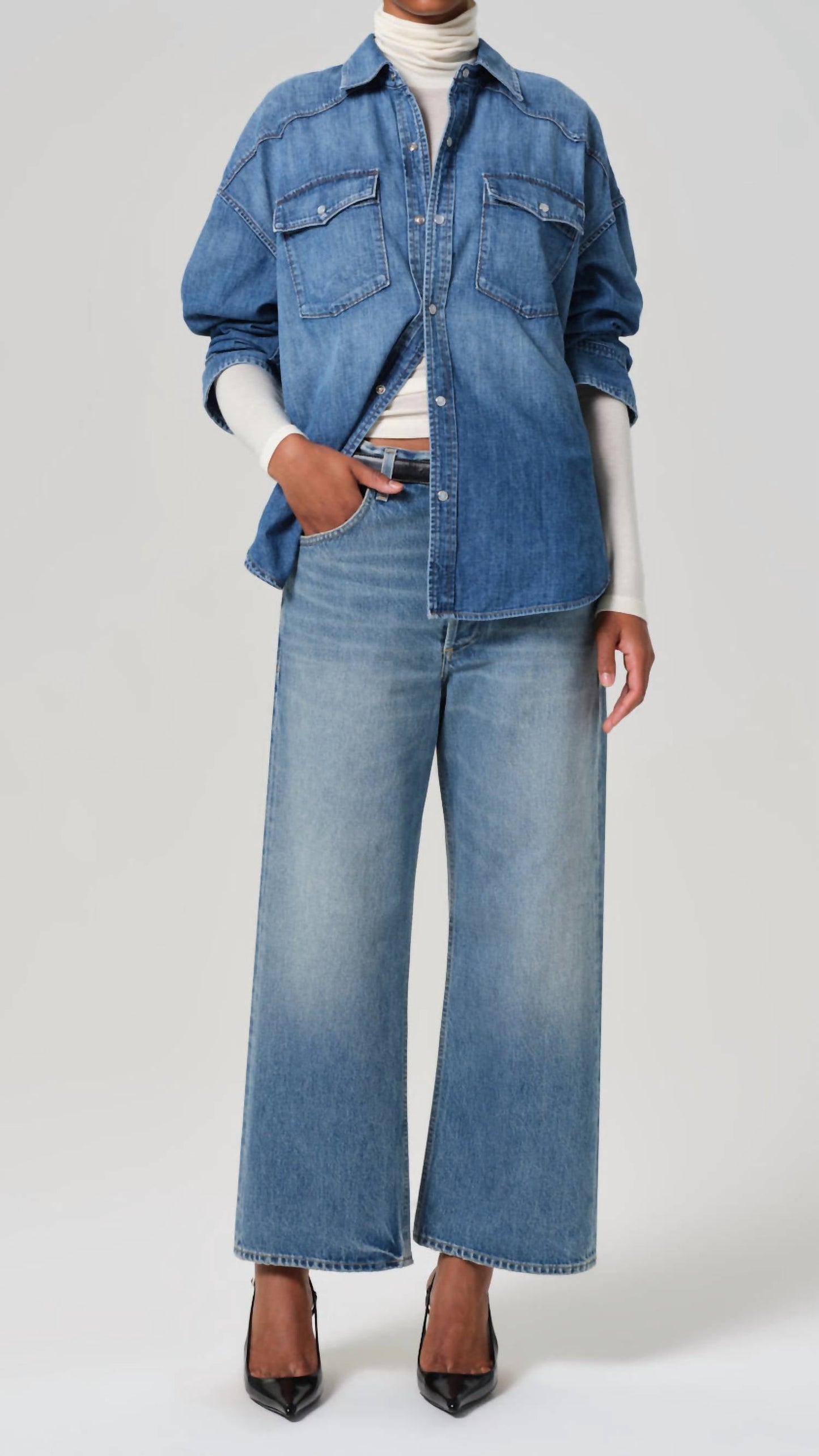 Citizens Of Humanity - Gaucho Vintage Wide Leg Jeans