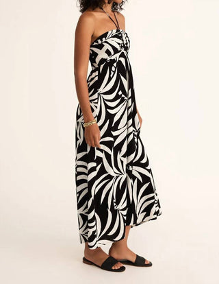 Z Supply - Elodi Palm Floral Midi Dress