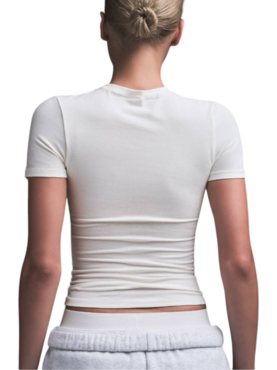 Skims - Camiseta de algodão jersey