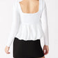Steve Madden - Harmony Square Neck Top