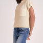 Elan - Cap Sleeve Crewneck Sweater