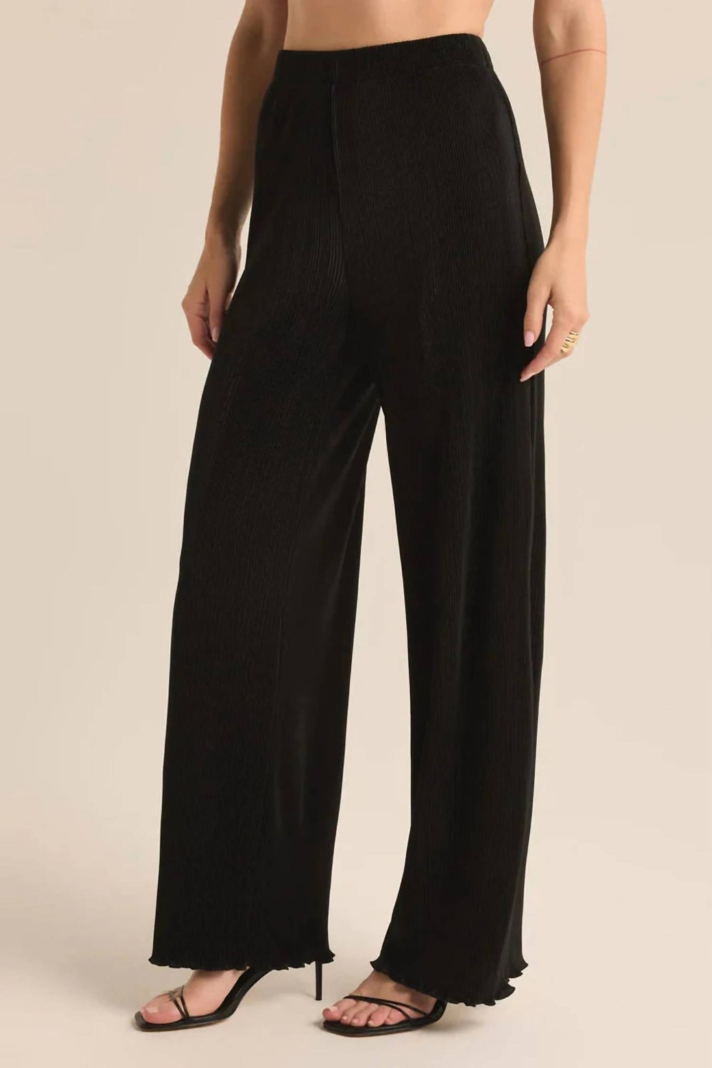 Z Supply - PLISSÉ HIGH RISE PANT