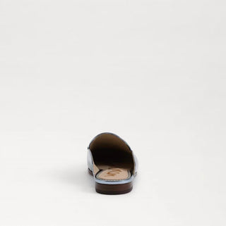 Sam Edelman - Mules largos com detalhes em corrente e bico redondo Linnie Slip On para mulheres