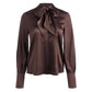 Alice + Olivia - Lloyd Slit Sleeve Blouse