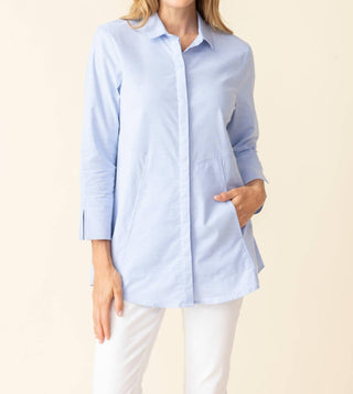 Habitat - Three Quarter Sleeve Button Down Shirt