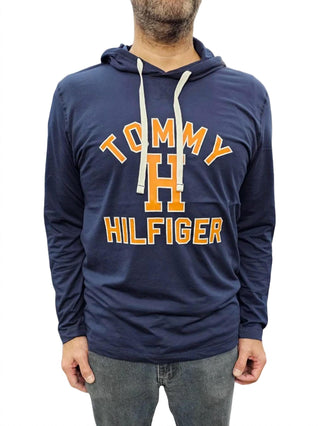 Tommy Hilfiger - Moletom com capuz de manga comprida