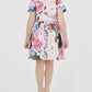 Sasha+Z - Strawberry & Peonies Printed Dress