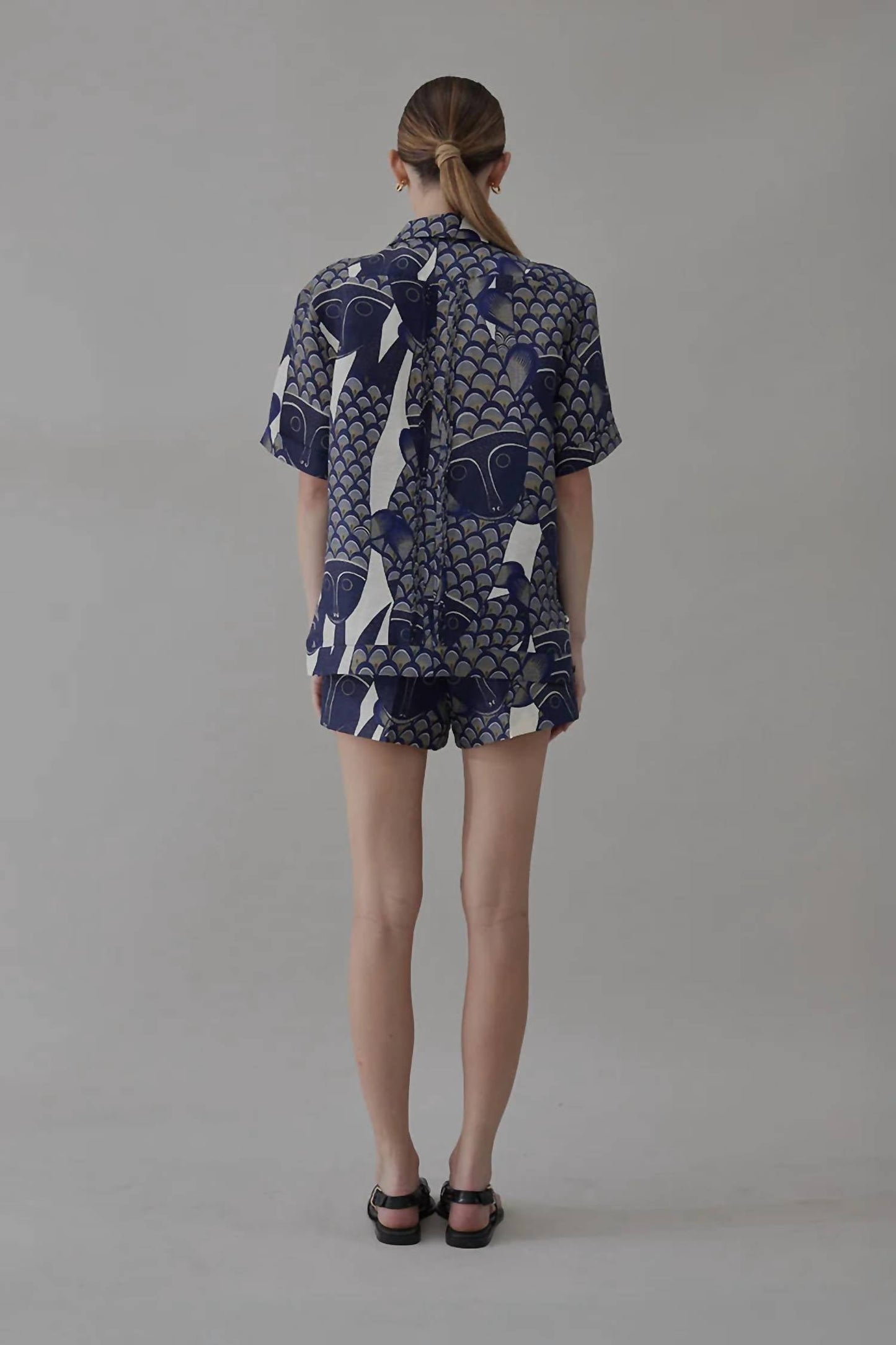 Heirlome - Saskia Shorts With Santos Print