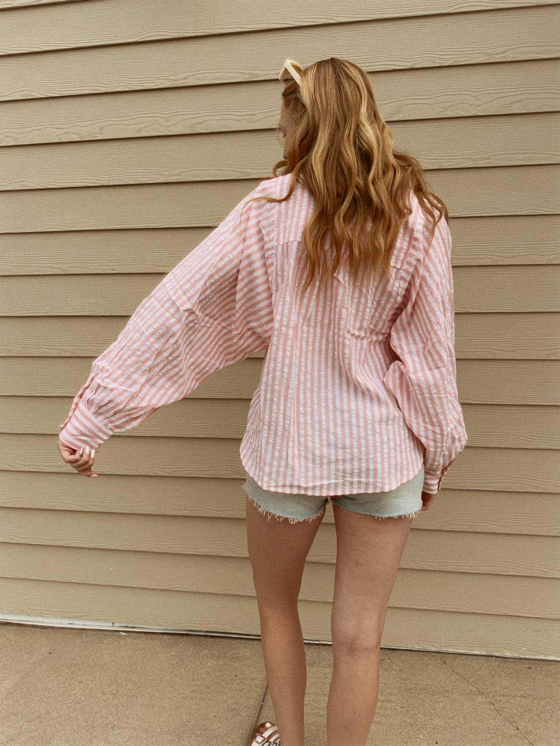 In February - Women's Emerson Stripe Shirt