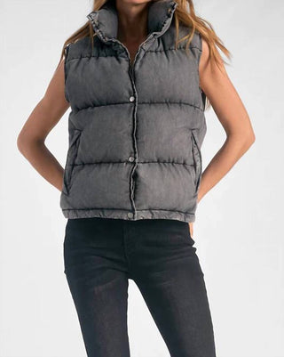 Elan - Wash Puffy Vest