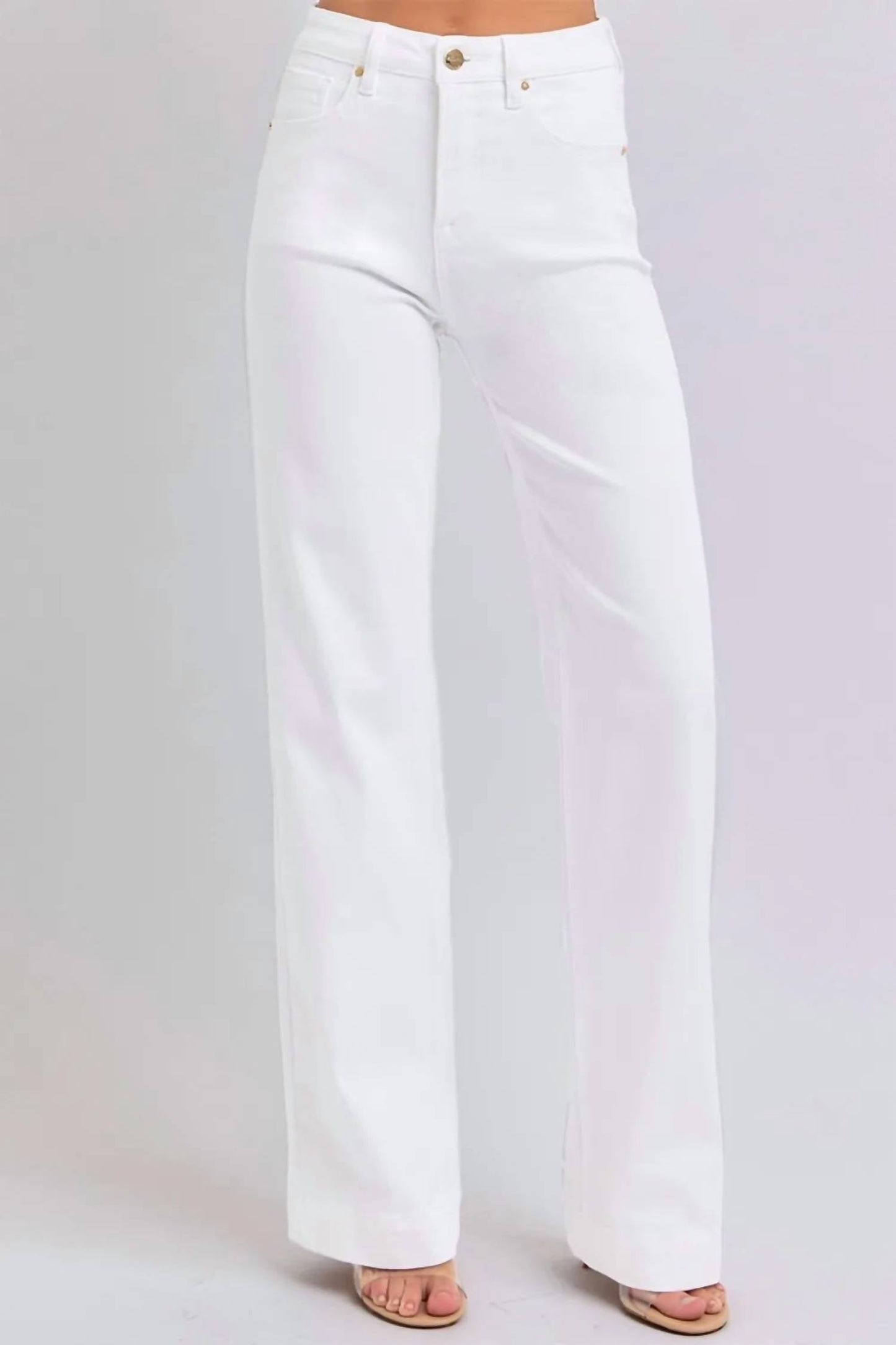 Trendsi - Risen Full Size High Waist Straight Jeans