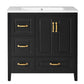 Bathroom Vanity With Sink, Soft Closing Doors & Drawers