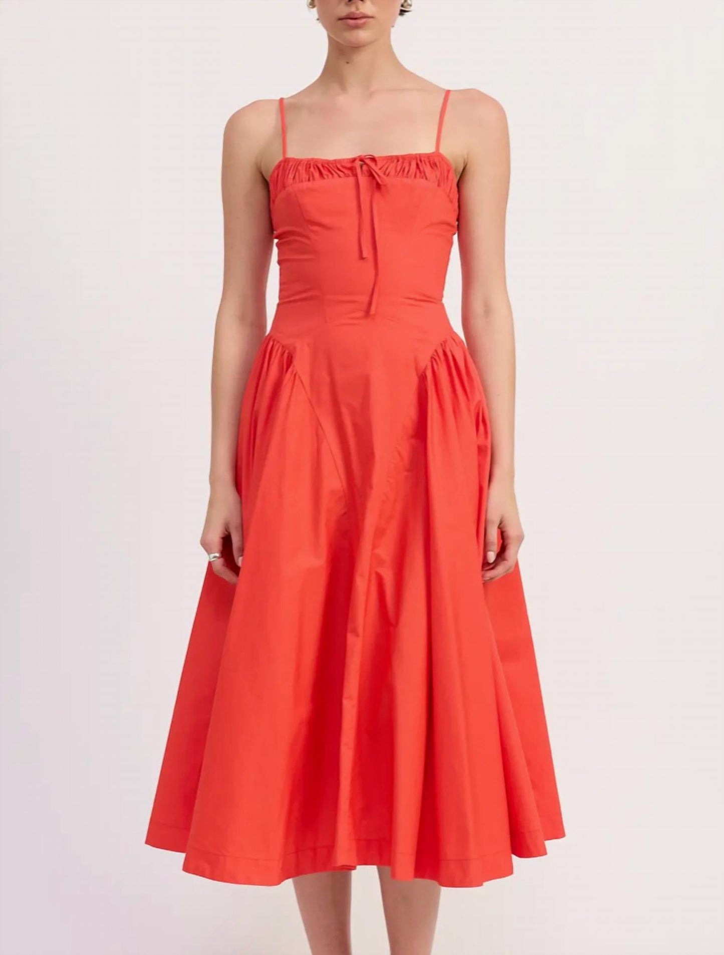 Emory Park - Corset Bustier Midi Dress