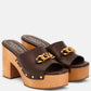 Valentino Garavani - Women's Vlogo Chain Leather Mules