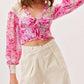 For Love & Lemons - LARA CROP TOP
