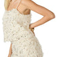 Steve Madden - Blakelyn Sequin Feather Camisole