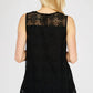 Entro - Floral Embroidered Lace Top