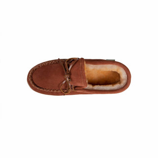 Cloud Nine - Mocassins Trekker de pele de carneiro masculinos