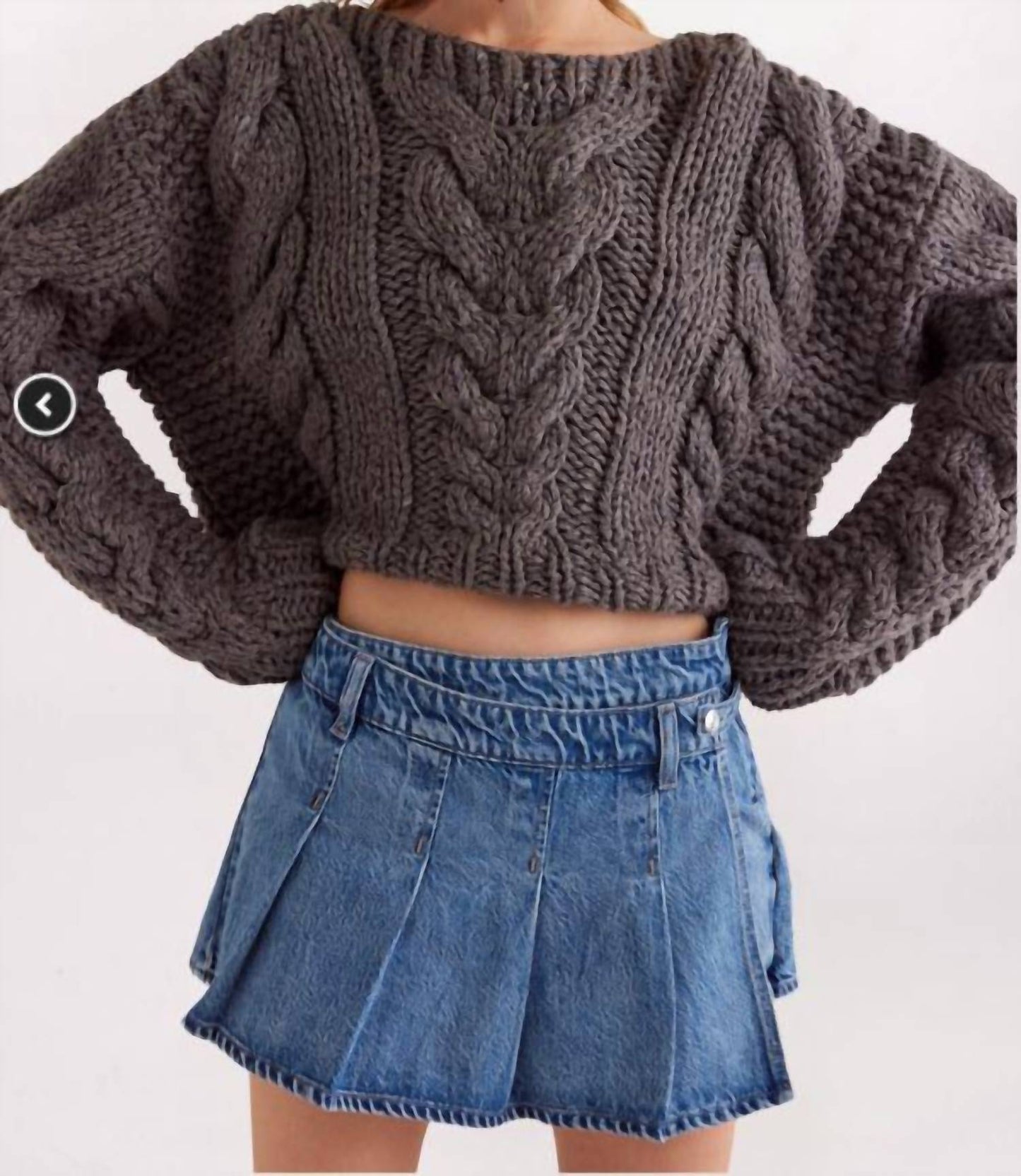 Free People - STEPHIE DENIM SKORT