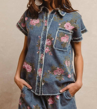Bibi - Blusa Jeans Rosie